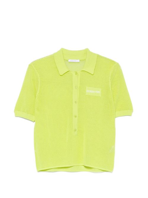 Maglia polo donna Patrizia Pepe lime in rete PATRIZIA PEPE | 2K0372K327G630